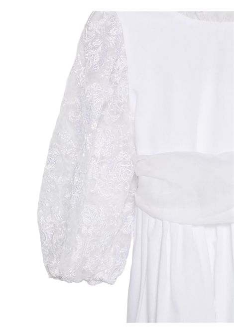 Abito con maniche in pizzo JESURUM KIDS | GHIANDAIA 10976017